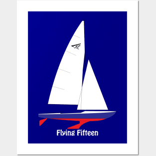 Flying Fifteen Sailboat Posters and Art